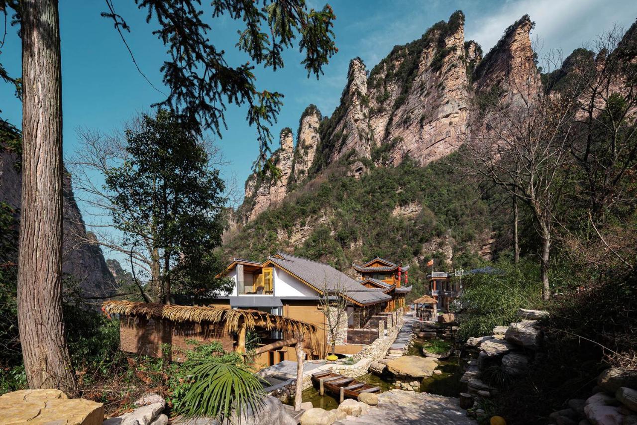 雾里观阵山 Foggy Valley Zhangjiajie Luaran gambar