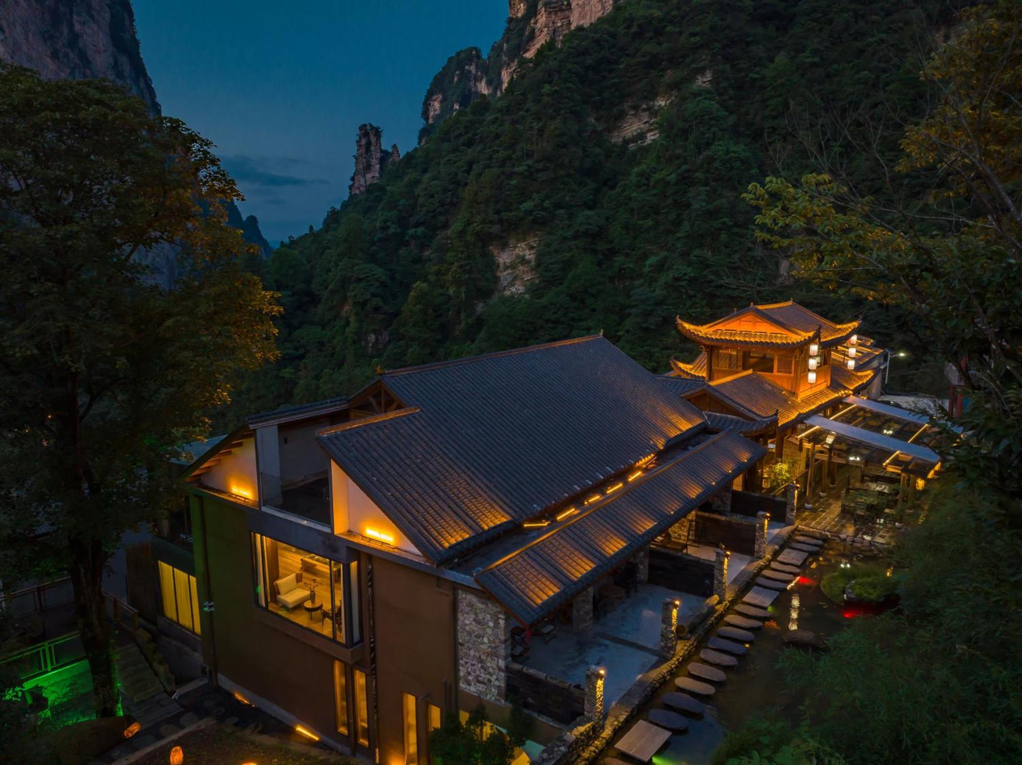 雾里观阵山 Foggy Valley Zhangjiajie Luaran gambar
